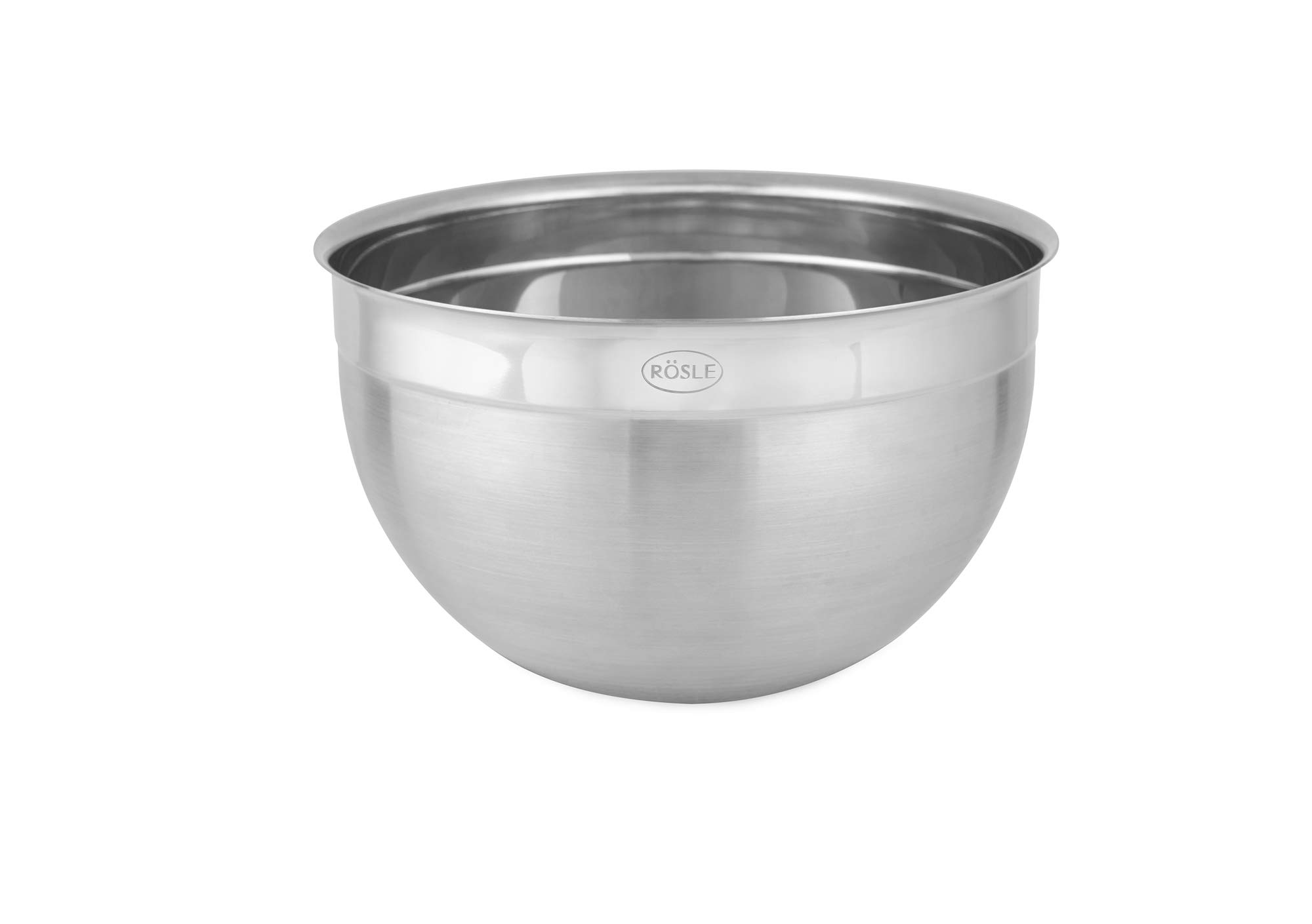 ROSLE Bowl high, Ø 20 cm, 18/10 Stainless Steel, Professional Quality, Dishwasher Safe, 15680