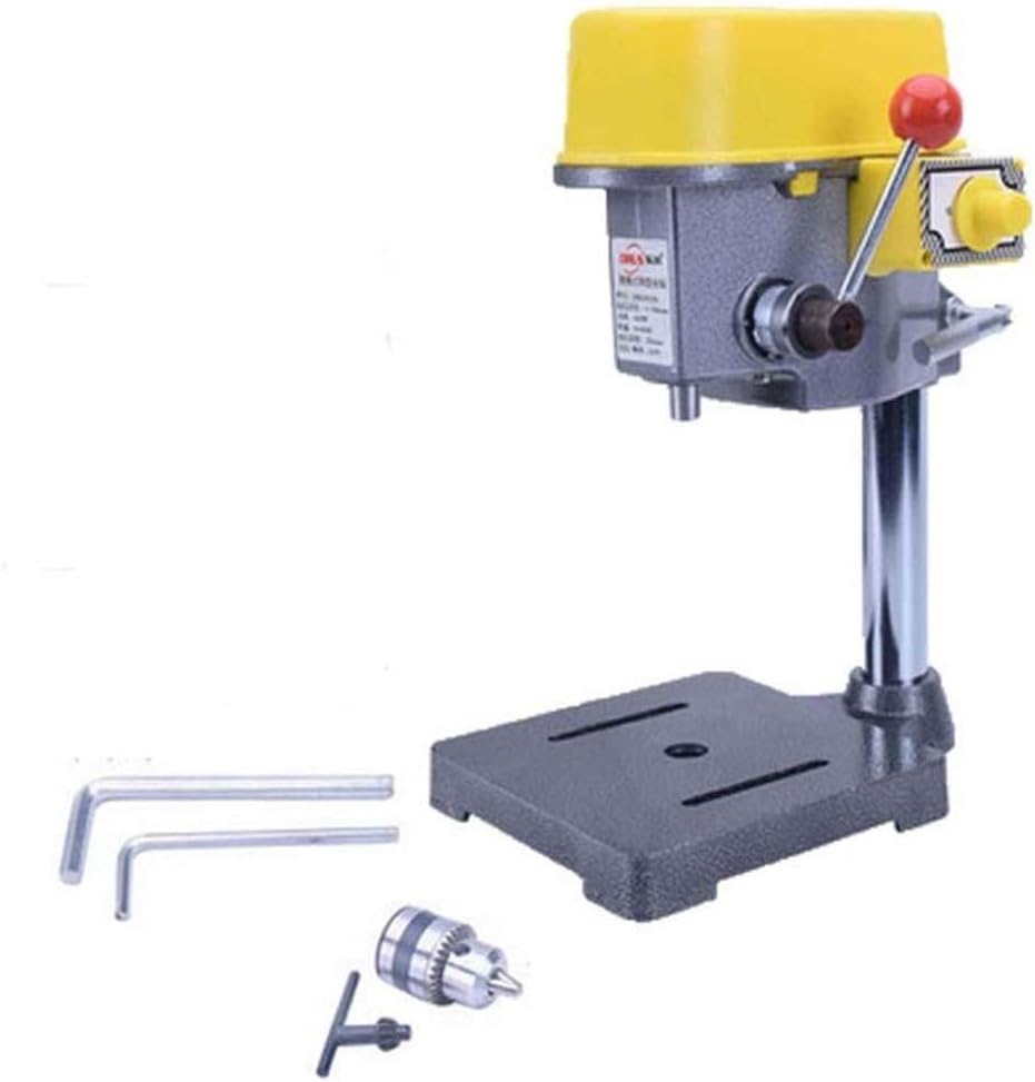 Yangxz 220V 450W Drill Press Mini Drilling Machine Radial Drilling Machine for Bench Machine Table Bit Drill Chuck Woodworking Kits