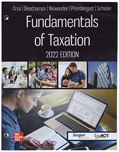 Fundamentals Of Taxation 2022 Edition(ll)(W/ Access Card)