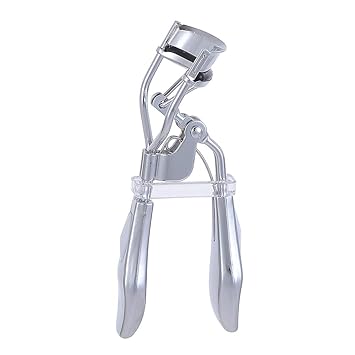 MINISO Eyelash Curler Stainless Steel Eyelash Curler Magic Eye Lash Curler Silver Handle Cosmetic Makeup Tools Eyelash Curler