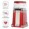Gadgy--Hot-Air-Popcorn-Maker-l-Retro-Popcorn-Machine-Low-Calorie-Fat-Free-l-Healthy-Pop-Corn-Popper-Cinema-at-Home Gadgy Popcorn Machine - Retro Popcorn Maker - Hot Air Popcorn Popper - Fat Free Oil Free Gourmet Popcorn - Healthy Snack