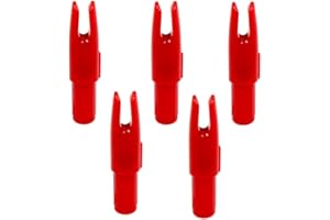 Zhan Yi Arrow Nocks 0.246 inch Inside Diameter Inserts 6.20mm 60 Pack for Archery Standard Size(0.244" to 0.246") Arrows