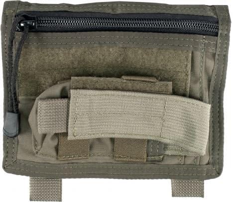 Tactical Assault Gear MOLLE Admin Rampage Pouch, Ranger Green, Flap Closure