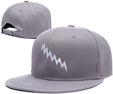 XINMEN Quicksilver Symbol Logo Adjustable Snapback Caps Embroidery Hats - Grey