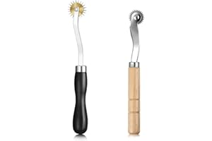 Tracing Wheel Sewing Tools, Perfect Leather Paper Cloth Multifunctional Pattern Notcher, Tracing Wheel Sewing Tools Needle Po