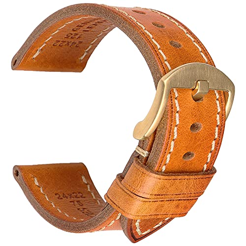 REZERO Watch Band, Vintage Leather Watch Strap