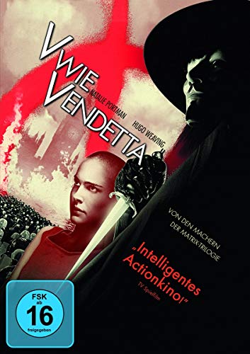 V Wie Vendetta Einzel Dvd Amazon De Natalie Portman Hugo Weaving Stephen Rea Stephen Fry John Hurt James Mcteigue Natalie Portman Hugo Weaving Dvd Blu Ray