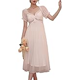 Womens' Sweet Nightgown Vintage Nightdress Victorian Sleepwear Lace Pajamas Loungewear Lingerie Nighties