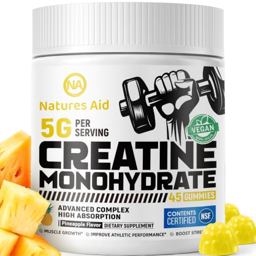 Creatine Monohydrate Gummies Pineapple Flavor