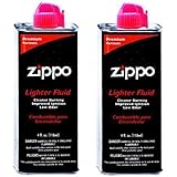 Zippo 494 Lighter Fluid 4 oz (2 Pack), Black