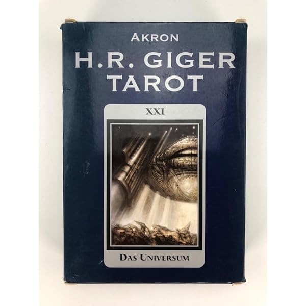H.R. Giger Tarot Set: Giger, H R: 9783822860205: Amazon.com: Books
