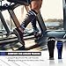 POWERLIX Calf Compression Sleeve (Pair) – Supreme Calf Cramp & Shin Splint Sleeves for Men & Women – Leg Compression Socks 20-30 mmHg – Great for Pain Relief, Running, Work, Travel, Sports & More