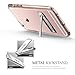 iPhone 6S Plus Case, OBLIQ [Naked Shield][Rose Gold][Metal Kickstand] Thin Slim Fit Crystal Clear Case + TPU Bumper Armor Protection Hybrid case for Apple iPhone 6S Plus (2015) & iPhone 6 Plus(2014)