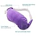 LotFancy Heated Eye Mask for Dry Eyes, Microwavable, Lavender Eye Compress Moist Heat, Cooling Eye Mask for Sleeping, Hot Cold Therapy for Stye, Puffy