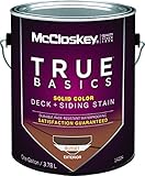McCloskey True Basics Solid Color Deck and Siding Stain
