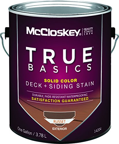 McCloskey True Basics Solid Color Deck and Siding Stain