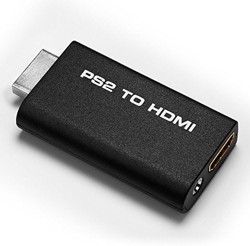 PS2 to HDMI Mini Converter Adapter Supports PS2 Display Modes (480i, 576i, 480p)