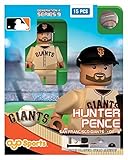MLB San Francisco Giants Hunter Pence Generation 4 Mini Figure, Small, Black