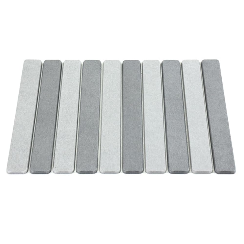 Large Stone Dish Drying Mats for Kitchen Counter 60x39cm,Foldable Stone Drying Pad,Non-Slip Natural Diatomaceous Earth Shower Mat for Bathroom, Kitchen