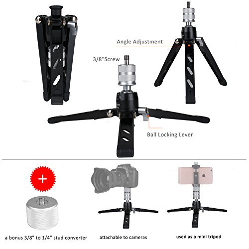 Camera Monopod Kit, Cayer CT35DV 68 inch Carbon Fiber Video Monopod Leg and K3 Fluid Head with Removable Tripod Base for DSLR and Video Camera Camcorders,Plus 1 Extra Quick Release Plate,Carrying Bag