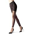 MeMoi Capri Sheer Tights, Comfortable Control Top Footless Tights, Capris for Women - Sizes S-XL