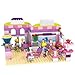 COGO Dream Girls House Building Bricks Blocks Playset Kits Birthday Gift Preschool Toys for Girls Age 6 Years Old Ice Cream Shop Dessert Store CG4513