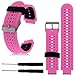 ZSZCXD Soft Silicone Replacement Watch Band for Garmin Forerunner 235/220 / 230/620 / 630/735 Smart Watch (10Pcs)