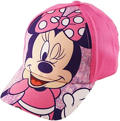 Disney Little Baseball Cap, Minnie Mouse Adjustable Girl Hats for