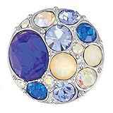 Ginger Snaps VINTAGE - BLUES SN05-76 Interchangeable Jewelry Snap Accessory