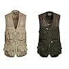 Mens-Multi-Pocket-Zip-Mesh-Vest-Hunting-Fly-Fishing-Jacket-Outdoor-Travel-Photo-Director-Quick-Dry-Waistcoat-KhakiArmy-Green-L-XXXXL Mens-Multi-Pocket-Zip-Mesh-Vest-Hunting-Fly-Fishing-Jacket-Outdoor-Travel-Photo-Director-Quick-Dry-Waistcoat-KhakiArmy-Green-L-XXXXL