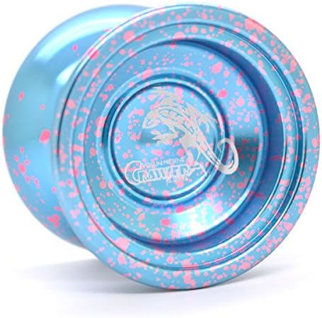 VoSun 5S Crawler Aluminum Yo-Yo - Blue with Pink