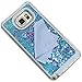 Note 5 Case,Quicksand Star Liquid Case, Samsung Galaxy Note5 Twinkle little stars Quicksand Stars Liquid Shiny Bling Glitter Sparkle Crystal Hard PC Case(Blue)