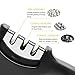 Fubosi Knife Sharpener-Kitchen Knife Sharpener 3 Stage Diamond Knife Edge Grip Sharpening Tool Sharpens Dull Knives Quickly for Ceramic, Straight and Serrated Chef Knives (Knife sharpener)