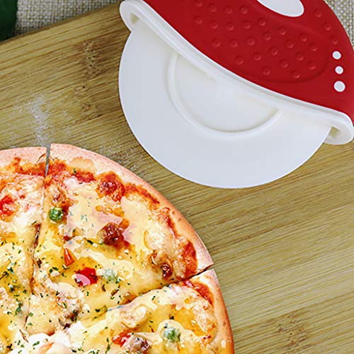 Pizza Cutter,Fheaven Multifunction Pizza Cutting wheel Fluted Wheel Dough Prep Set Tool Pizza Cutter - Thumbnail 3