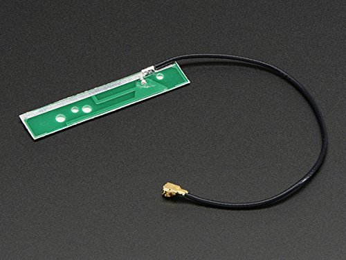 Adafruit 2.4GHz Mini Flexible WiFi Antenna with uFL Connector - 100mm