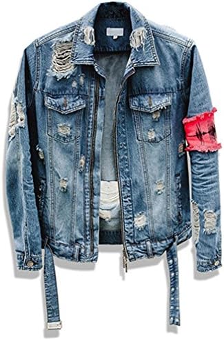 torn jeans jacket