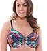 elomi Kaleidoscope Underwire Twist Front Bikini Swim Top (ES7429)