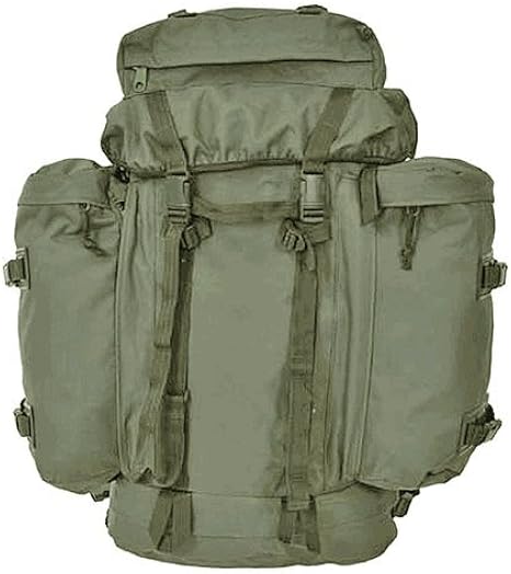 BW Bundeswehr Mountain Rucksack in Oliv Neu Bergrucksack 100 L mit ...