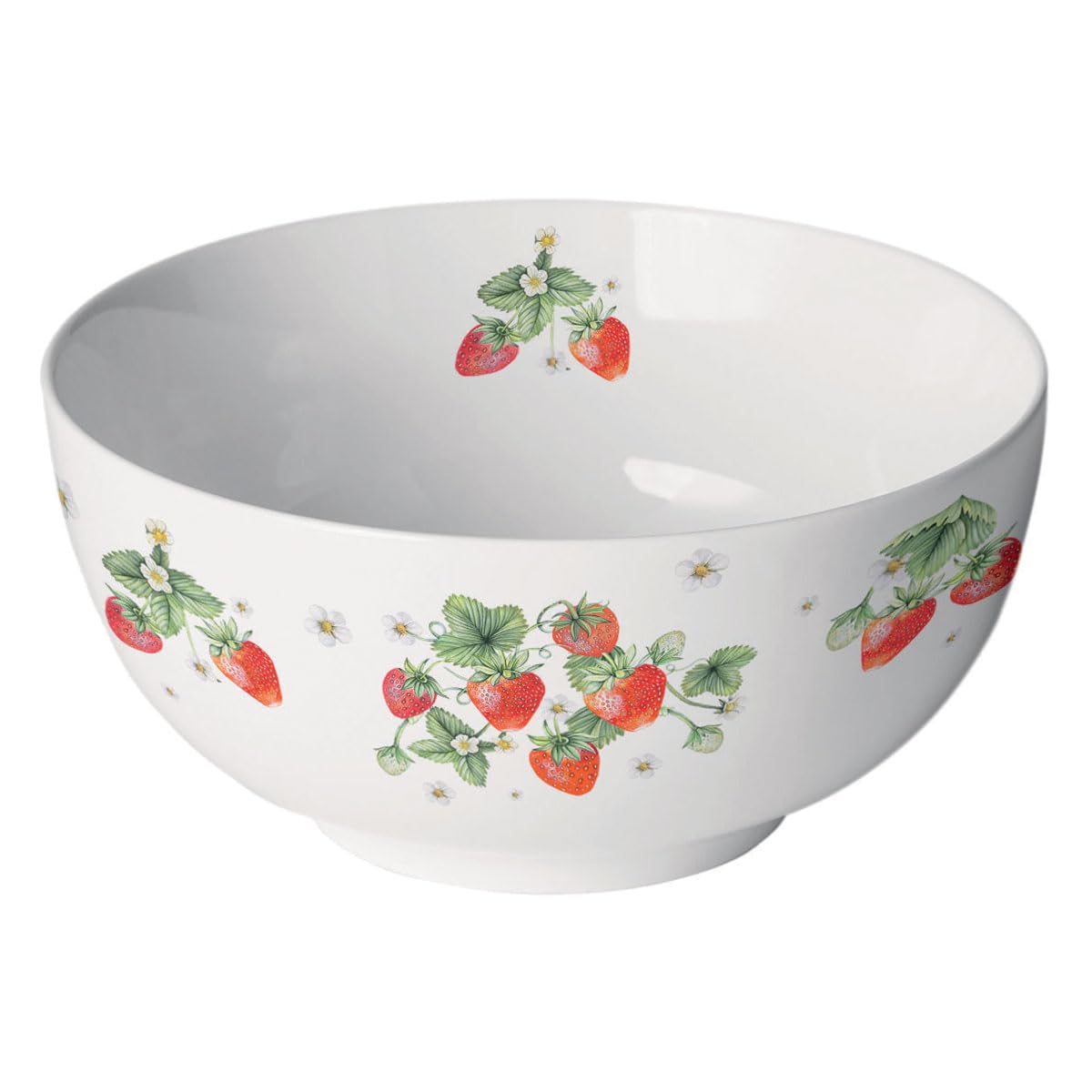 Ambiente Fine Porcelain Bowl - Bunch of Strawberries