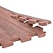IncStores Premium Soft Wood Print Foam Flooring Tiles | Interlocking Foam Tiles for Home, Gym, Training and Yoga | 3/8 and 5/8 Inch
