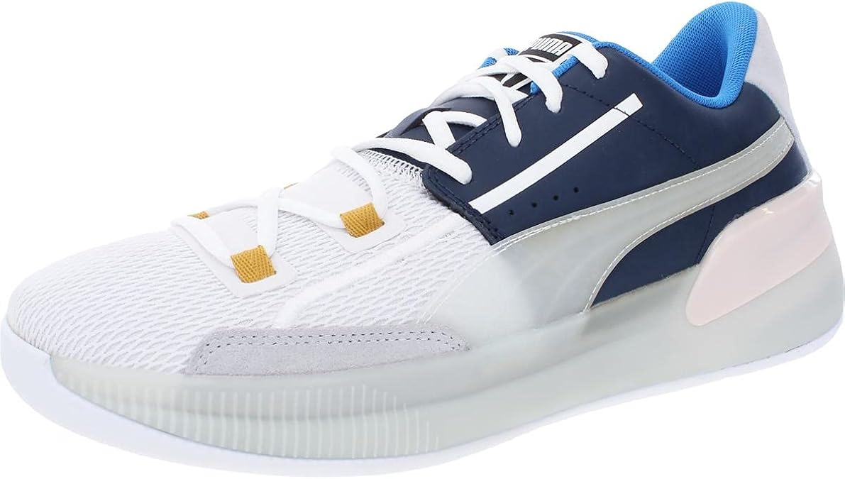 PUMA Mens Clyde Hardwood Gym Performance Basketball Shoes