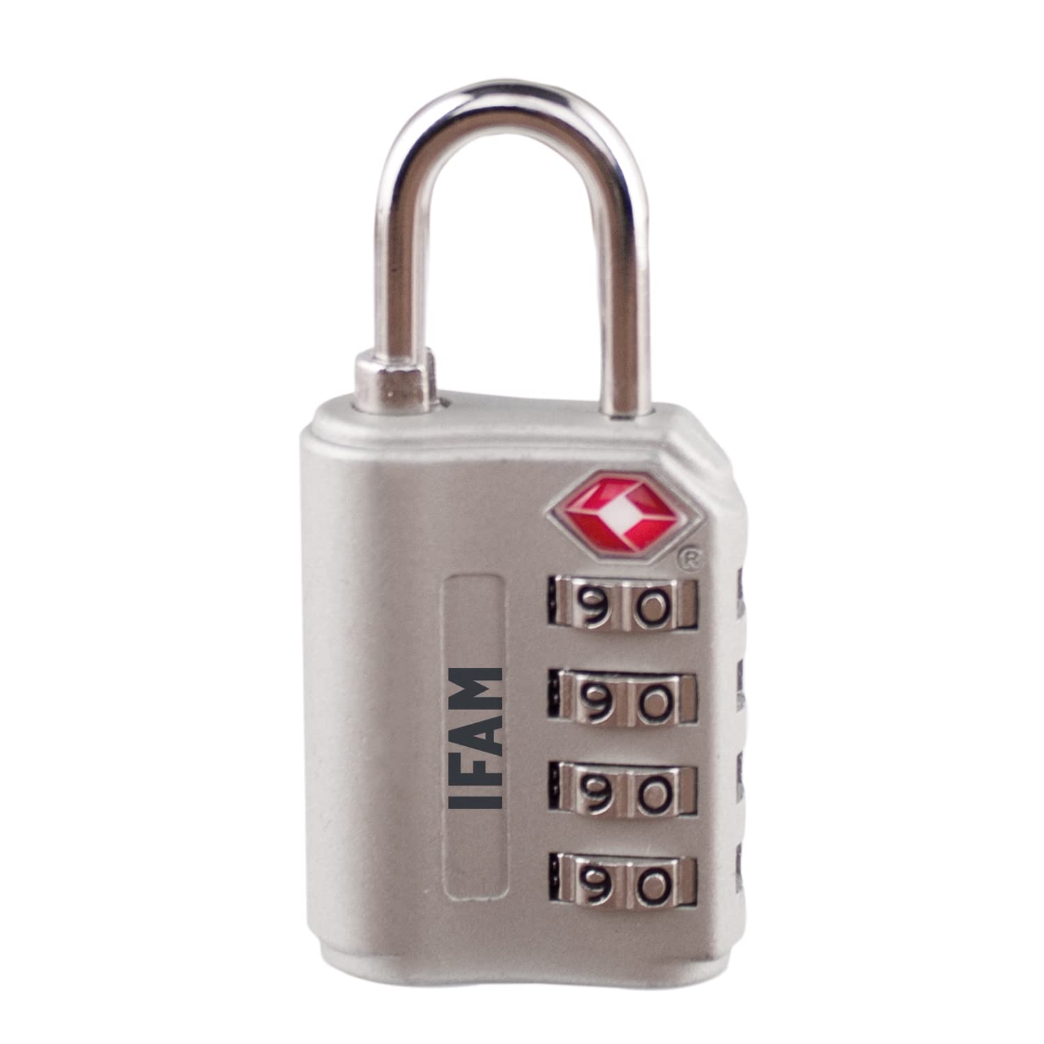 IFAM 000678G TrypLock 4W TSA Padlock, Chrome