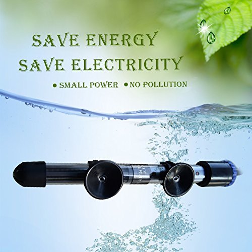 SONGJOY 500W Submersible Aquarium Heater for Tropical Fish with Suction Cup
