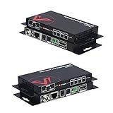 AV Access HDMI Extender (HDBaseT),Uncompressed 4K 60Hz over Single Cat5e/6a, 230ft 1080P, 130ft 4K,HDCP2.2,HDR,Dolby/ DTS,PoE,Bi-directional IR+RS232