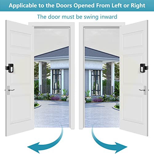 KIMILAR 2024 Upgrade Anti-Theft Video Doorbell Mount, Not Block Doorbell Motion Sensor, Adjustable No-Drill Mounting Bracket Wedge Holder Accessories for Home Rentals Office, Not for Security Door