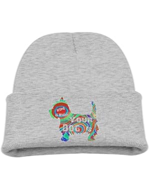 Home Is Where Your Dog Is Boy's SOF Hat Cute Cotton Cap Beanies
