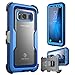 i-Blason Case for Galaxy S8 Active , Magma Full body Heavy Duty Protection Shock Reduction / Bumper Case with Built-in Screen Protector (Not Fit Galaxy S8/S8 Plus)(Blue)
