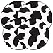 Range Kleen 5071 4 Pack Round Cow Pattern Burner Kovers with 2 8.5 Inch and 2 10.5 Inch