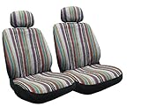 Baja Inca Saddle Blanket Front Seat Cover Pair