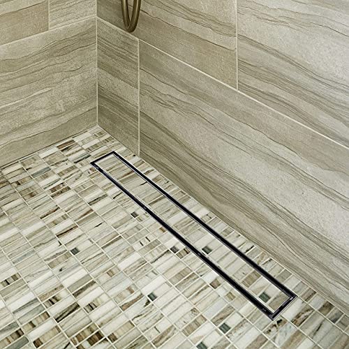 Neodrain 28Inch Linear Shower Drain with Tile insert Grate